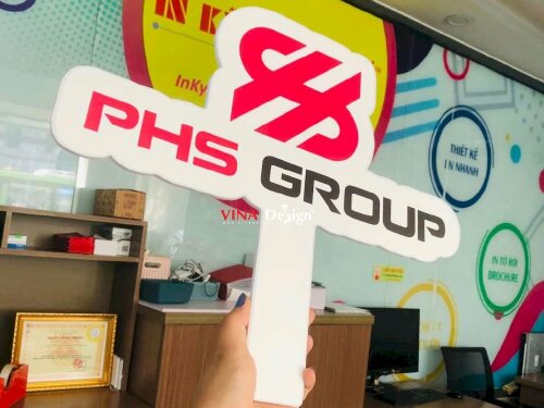 Hashtag cầm tay Công ty PHS Group - MSN168