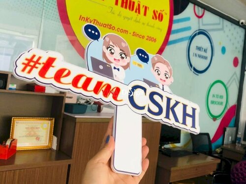 Hashtag cầm tay Team CSKH chăm sóc khách hàng - MSN186