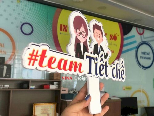 Hashtag cầm tay Team Tiết chế - MSN190