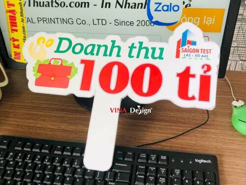 Hashtag cầm tay Doanh Thu 100 Tỉ - MSN301