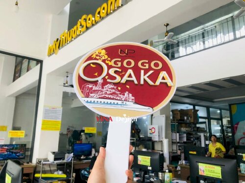 Hashtag cầm tay Go to Osaka cho công ty tour du lịch Nhật Bản - MSN271