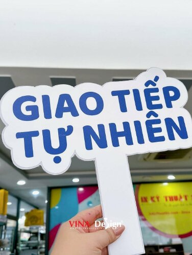 Hashtag cầm tay Slogan Giao tiếp tự nhiên - MSN380