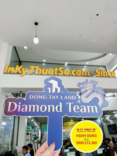 Hashtag cầm tay BĐS Đông Tây Land Diamond Team - MSN400