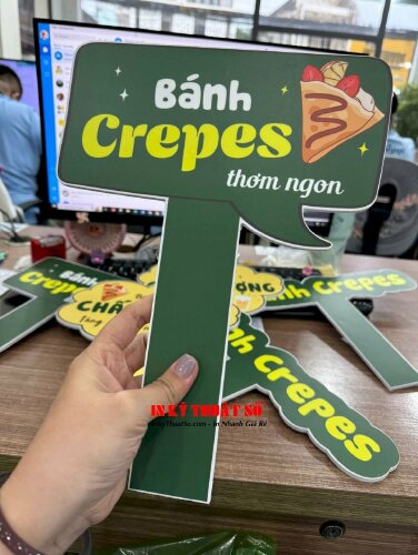 Hashtag cầm tay Bánh Crepes thơm ngon - MSN501