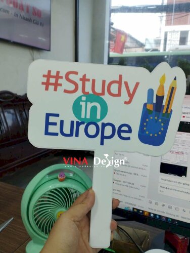 Hashtag cầm tay Study in Europe - MSN512