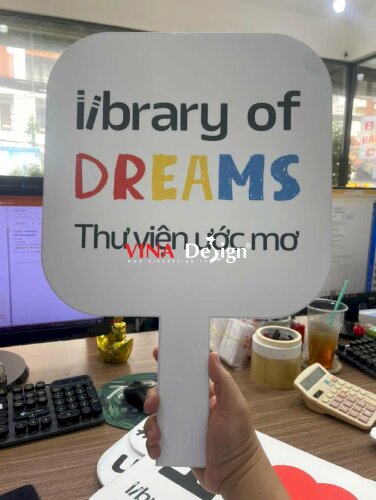 Hashtag cầm tay Library of Dreams Thư viện ước mơ - MSN591