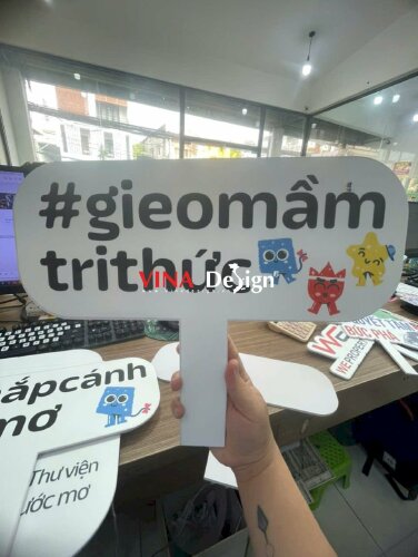 Hashtag cầm tay Gieo Mầm Tri Thức - MSN589