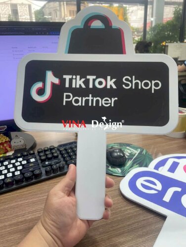 Hashtag cầm tay Tiktok Shop Partner - MSN595