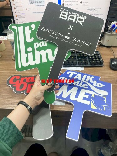 Hashtag cầm tay Dollhouse Bar x Saigon Swing Indoor Golf & Games - MSN687