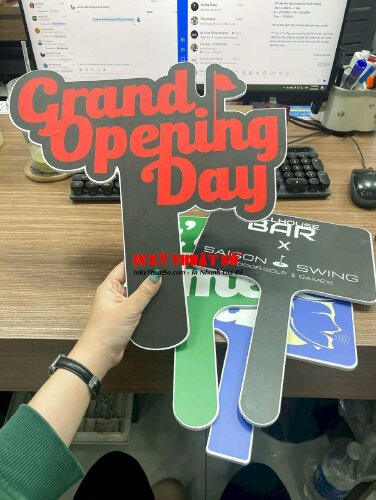 Hashtag cầm tay Grand Opening Day - MSN688