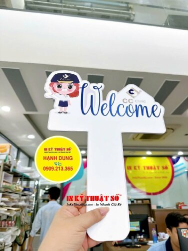 Hashtag cầm tay Welcome - MSN693
