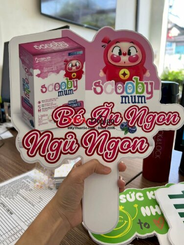 Hashtag cầm tay Sản phẩm Scooby mum Bé ăn ngon ngủ ngon - MSN213