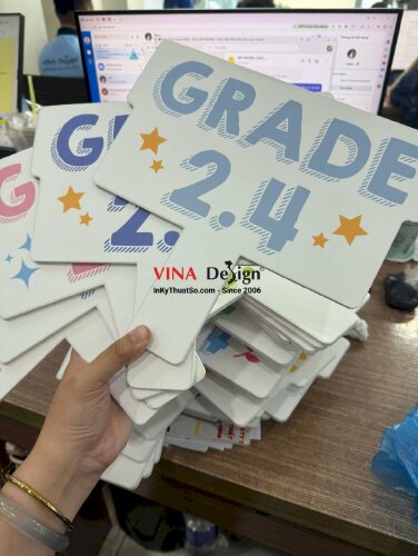 Hashtag cầm tay Grade 2.6 Grade 2.5 Grade 2.4 - MSN711