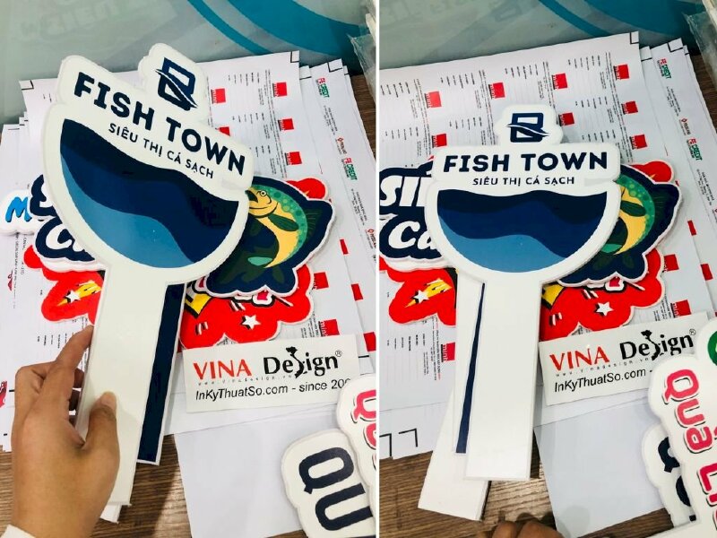 Hashtag cầm tay Fish Town Siêu thị cá sạch - MSN144