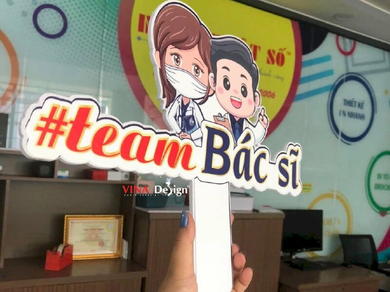 Hashtag cầm tay Team Bác sĩ - MSN188