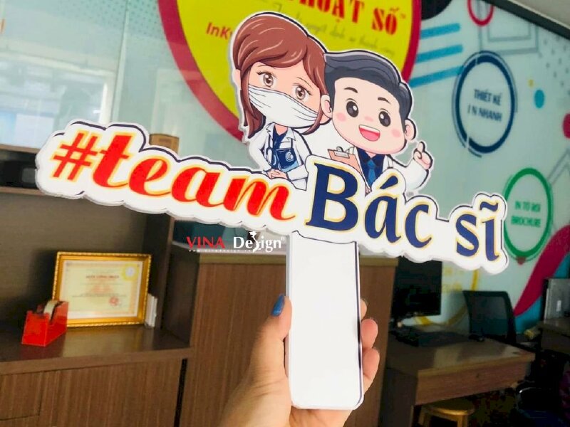 Hashtag cầm tay Team Bác sĩ - MSN188