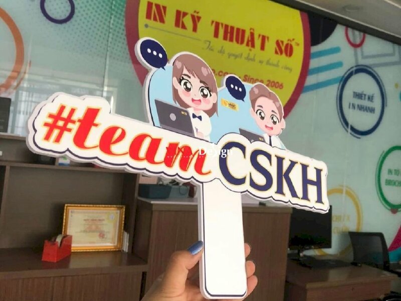 Hashtag cầm tay Team CSKH chăm sóc khách hàng - MSN186