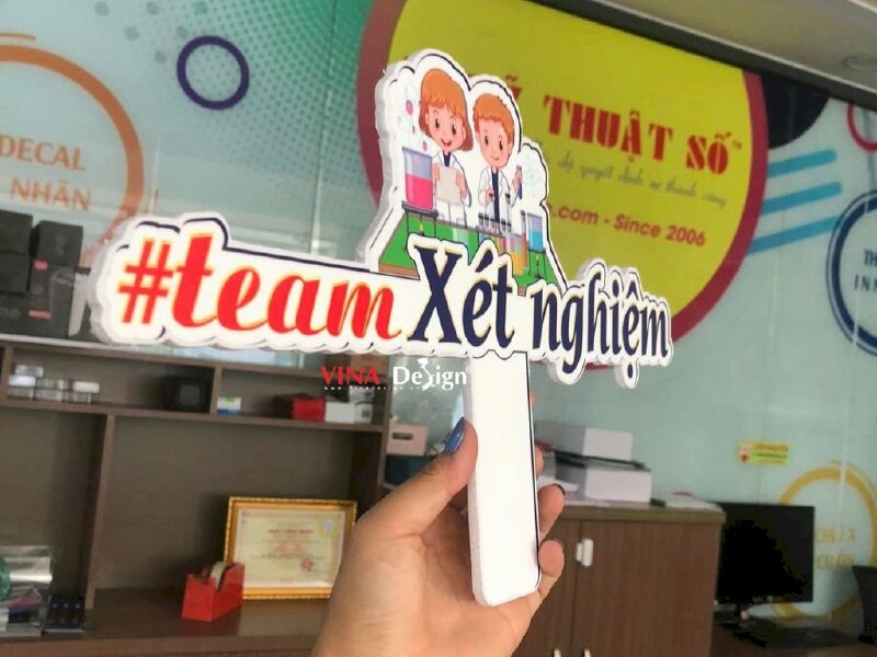 Hashtag cầm tay Team Xét nghiệm - MSN192