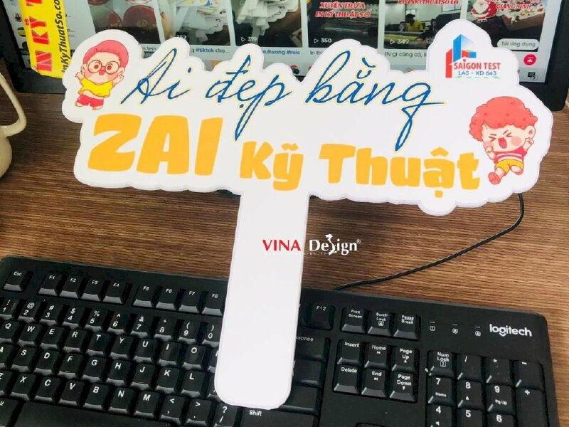 Hashtag cầm tay Ai Đẹp Bằng Zai Kỹ Thuật - MSN293