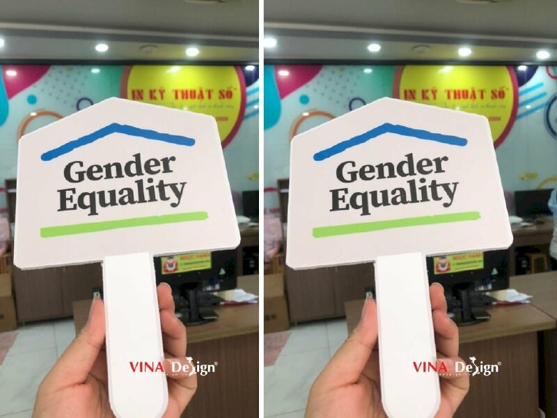 Hashtag cầm tay Gender Equality - MSN323