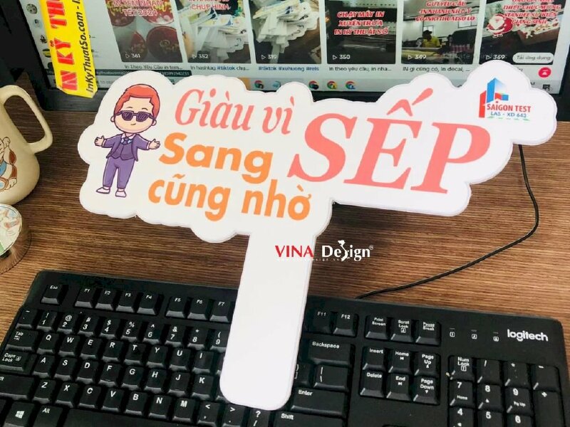 Hashtag cầm tay Giàu vì SẾP Sang cũng nhờ Sếp - MSN267