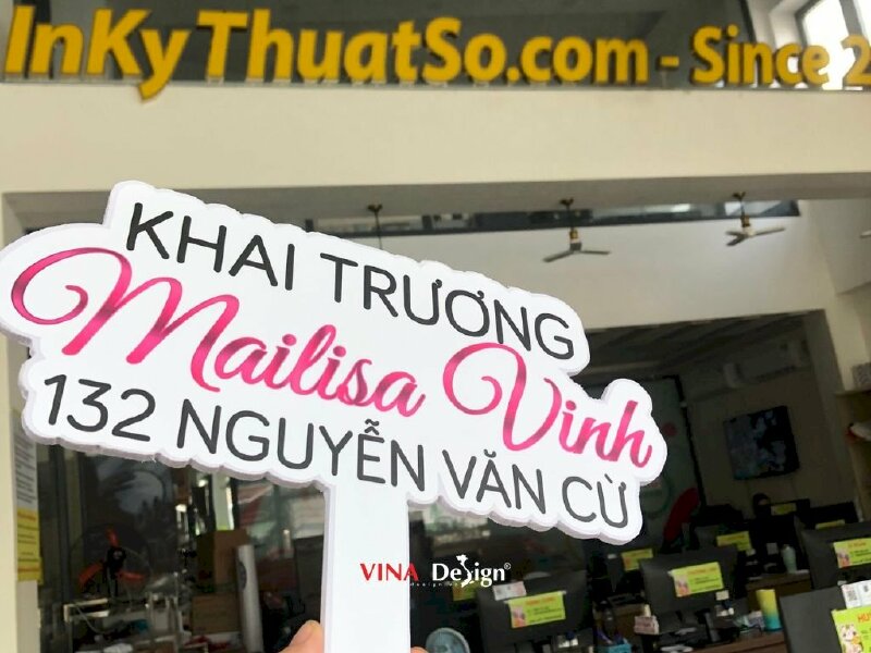 Hashtag cầm tay Khai trương Mailisa Vinh 132 Nguyễn Văn Cừ - MSN208