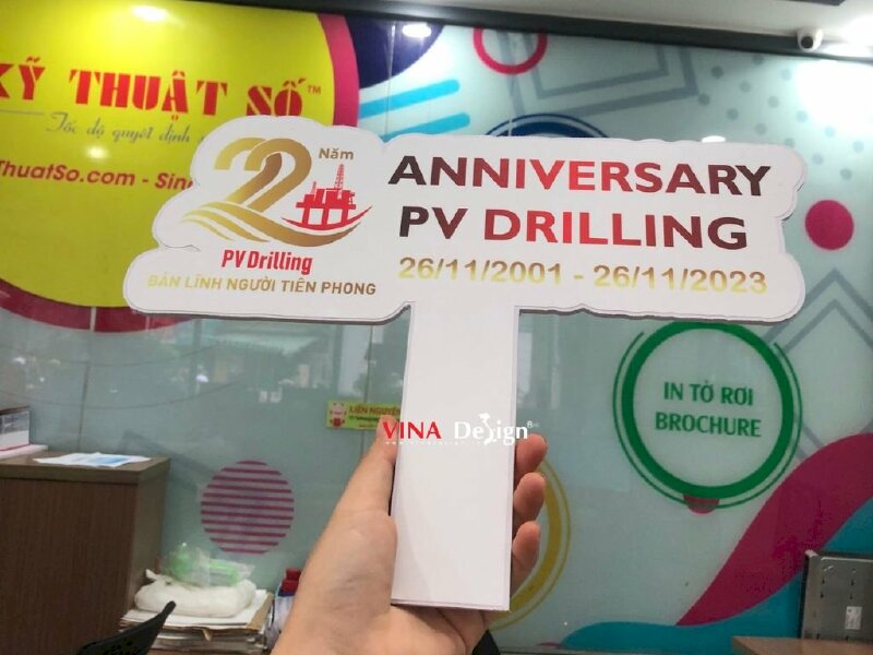 Hashtag cầm tay Kỷ niệm 20 năm thành lập công ty, 20 năm PV Drilling Bản Lĩnh Người Tiên Phong - MSN283