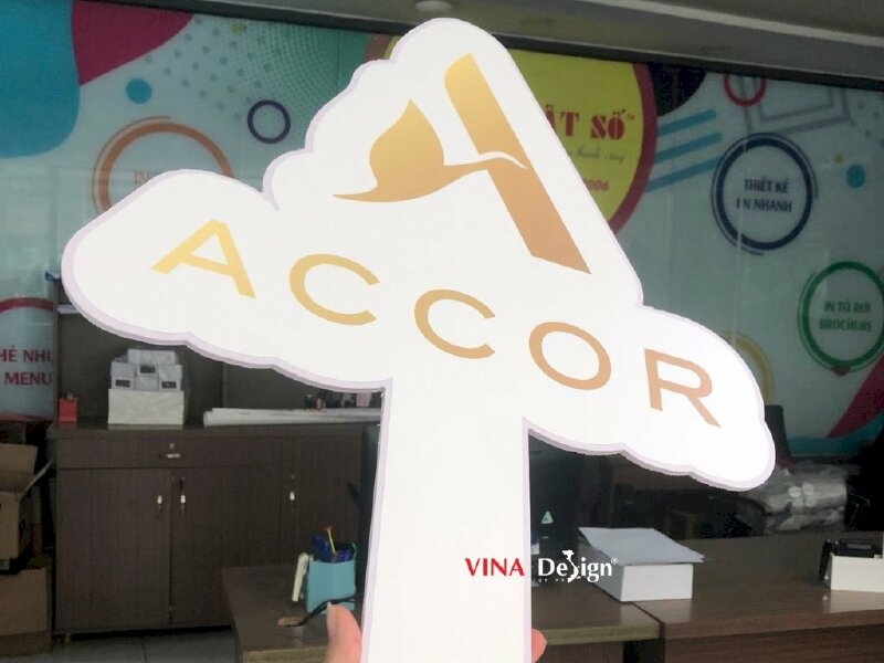 Hashtag cầm tay Logo ACCOR - MSN320