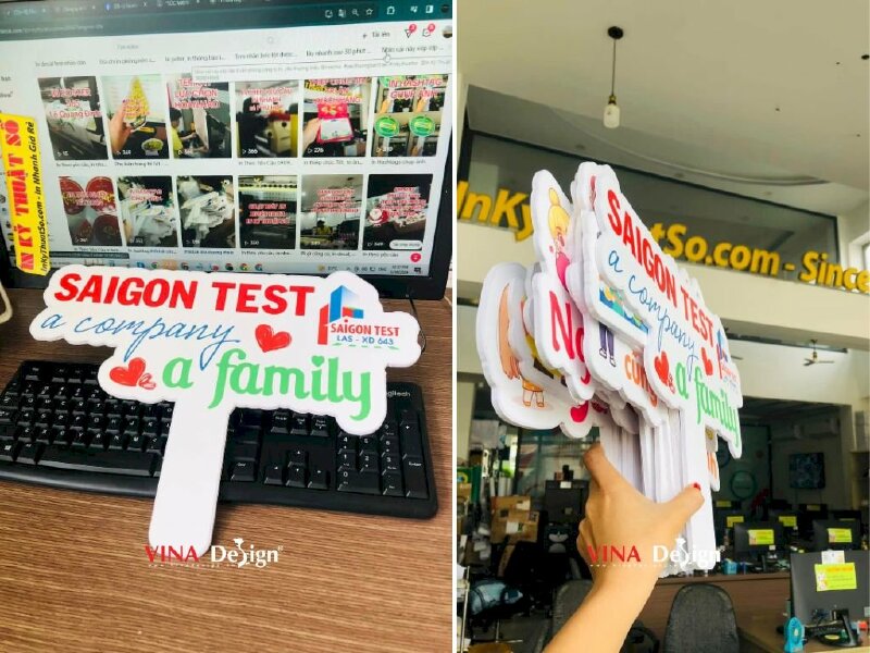 Hashtag cầm tay Saigon Test A Company A Family - MSN295