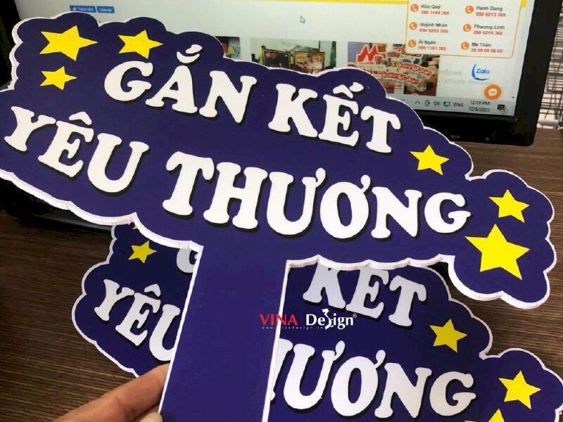 Hashtag cầm tay Slogan Gắn Kết Yêu Thương - MSN310