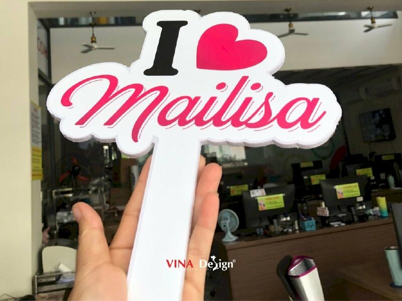 Hashtag cầm tay Spa I LOVE Mailisa - MSN209