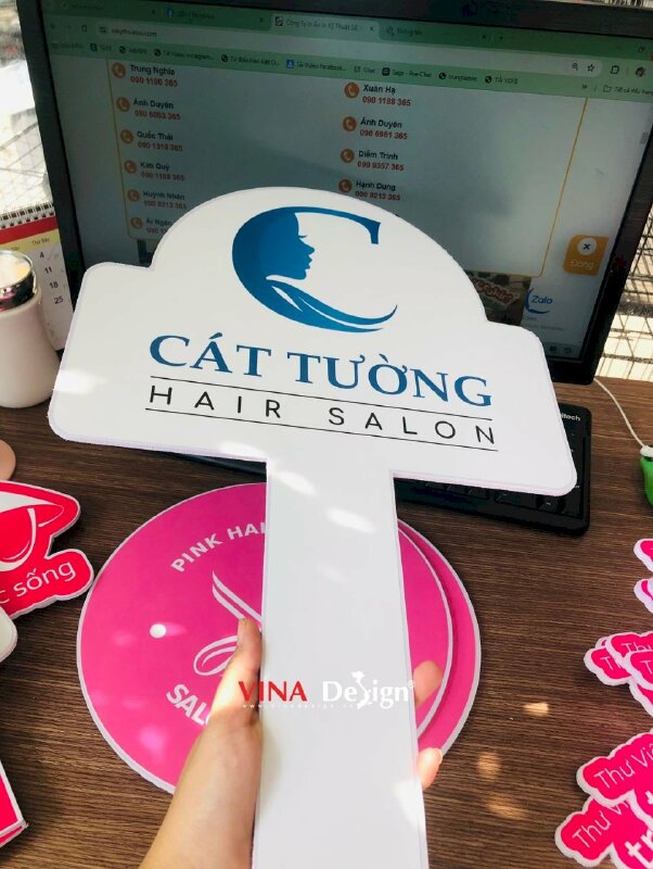 Hashtag cầm tay Hair Salon Cát Tường - MSN373