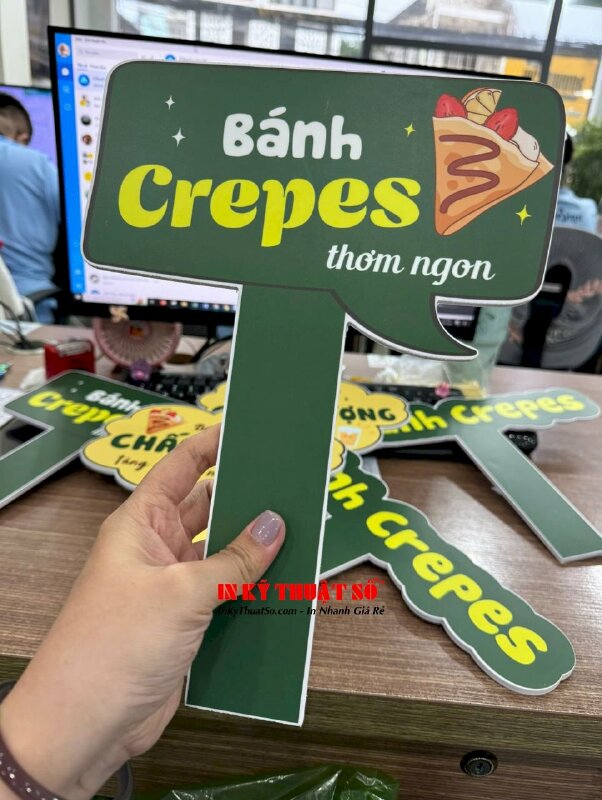 Hashtag cầm tay Bánh Crepes thơm ngon - MSN501