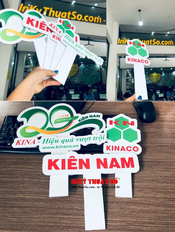 Hashtag cầm tay kỷ niệm 20 năm thành lập công ty Kiên Nam - MSN524