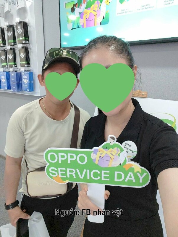 Hashtag cầm tay Oppo Service Day - MSN521