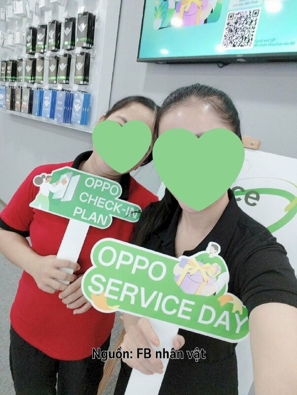 Hashtag cầm tay Oppo Service Day - MSN521