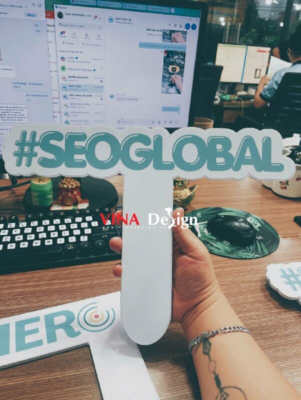 Hashtag cầm tay #SEOGlobal - MSN546