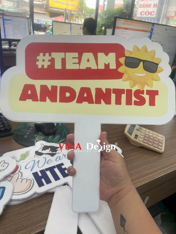 Hashtag cầm tay Team Andantist - MSN581