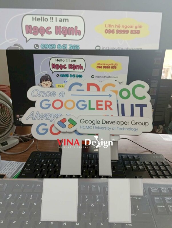 Hashtag cầm tay Google Developer Group HCMC University of Technology - MSN664