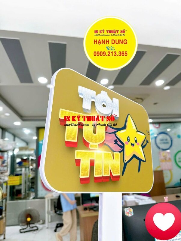 Hashtag cầm tay slogan Tôi Tự Tin - MSN677