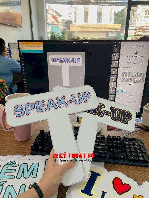 Hashtag cầm tay Speak-up - MSN683