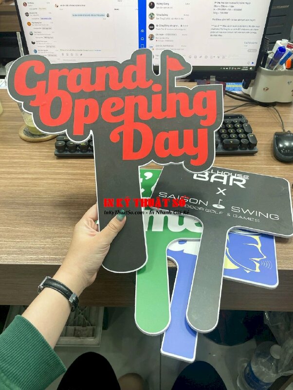 Hashtag cầm tay Grand Opening Day - MSN688