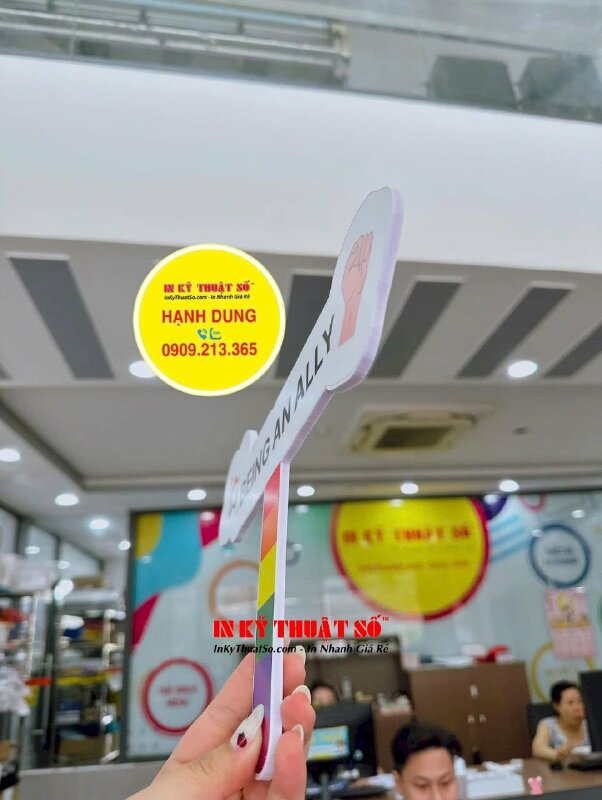 Hashtag cầm tay sự kiện cộng đồng Pride Being An Ally - MSN679