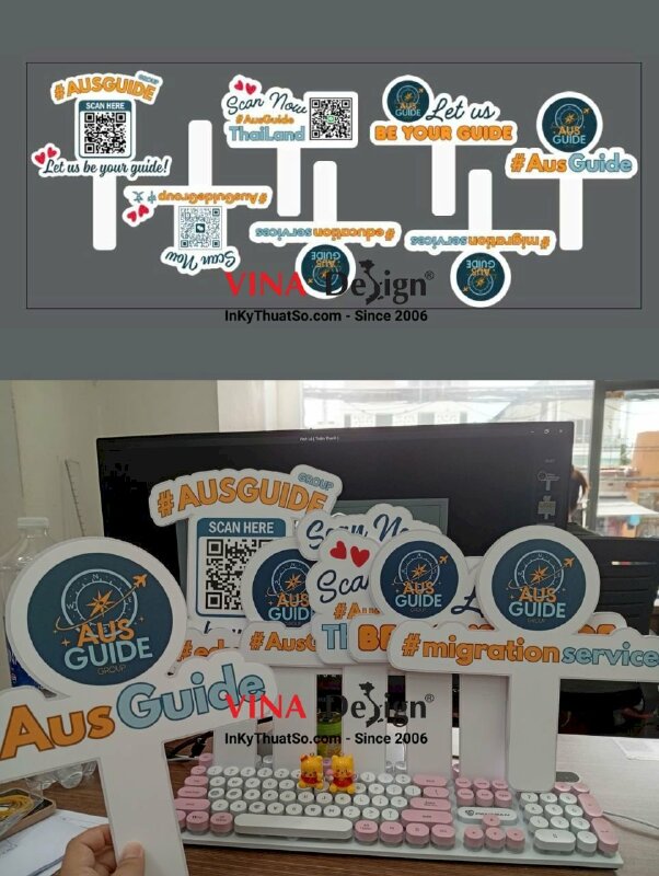 Hashtag cầm tay Scan Now QRcode - MSN698