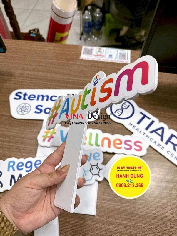 Hashtag cầm tay Autism Hội chứng tự kỷ Autism spectrum disorder (ASD) - MSN707