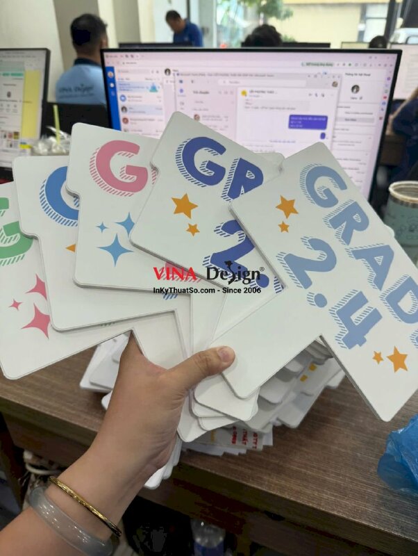 Hashtag cầm tay Grade 2.6 Grade 2.5 Grade 2.4 - MSN711